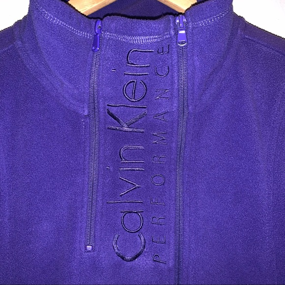 Calvin Klein Performance Zip Up Fleece Jacket - Picture 2 of 10